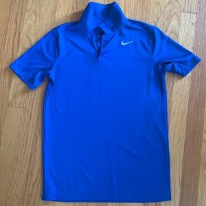 Nike Boys Dri-Fit Golf Shirt, Size Large